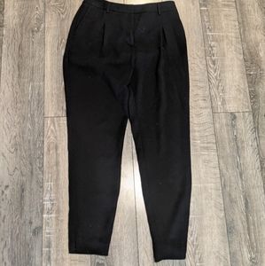 Black ankle dress pants express sz 8 w pockets!